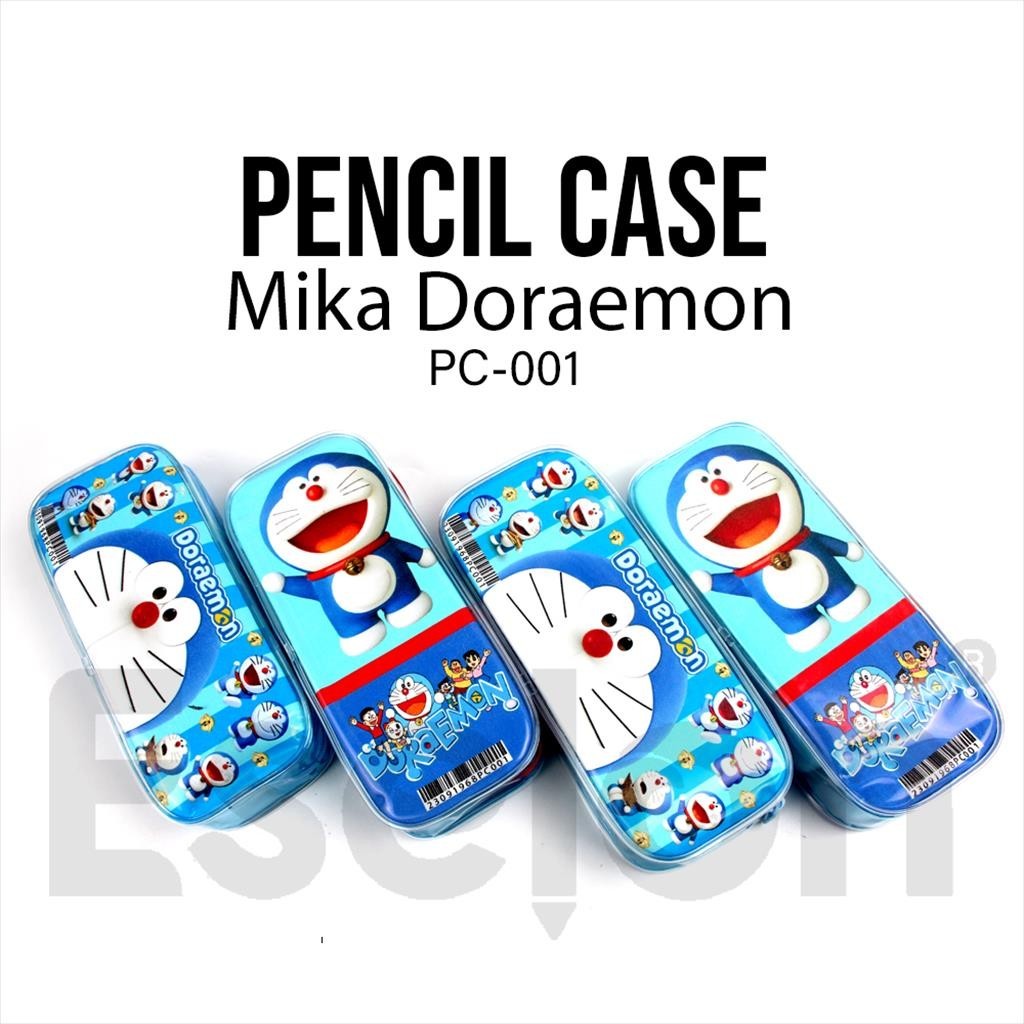 

[MaxMart]Kotak Pensil Mika DORAEMON 001 / Tempat Pensil Fancy