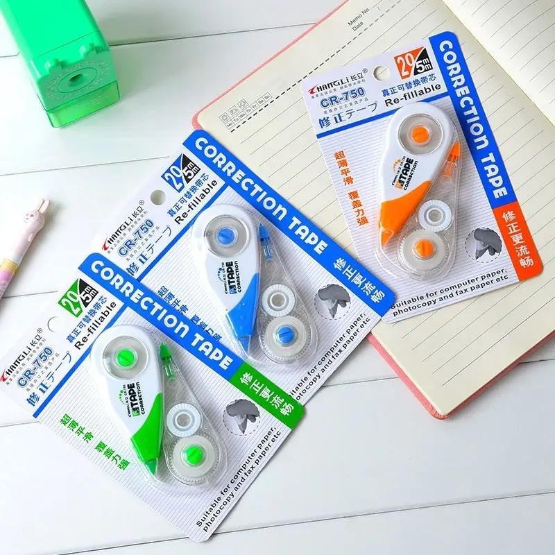 

HD Correction Tape+Refill/Tipex Roll / Tipex Kertas/Pita Koreksi/Tipx