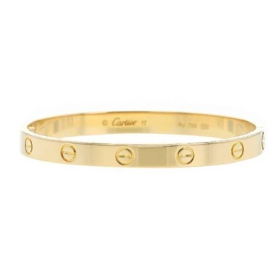 Original Authentic Love Cartier Bracelet Gold 18 K Diamond Jewelry MAG-172GMSSM2766RY