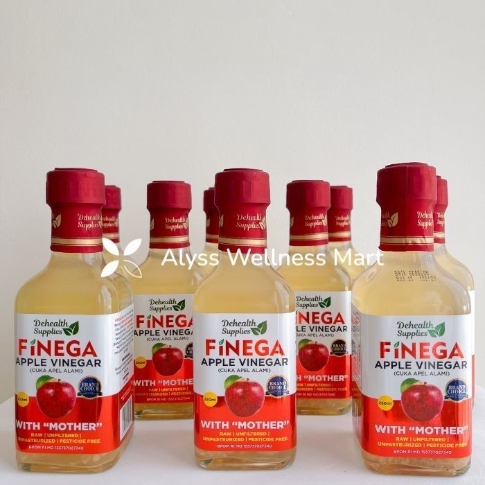 

Dehealth Supplies Vinega Cuka Apel / Apple Vinegar (Botol kaca) 250ML