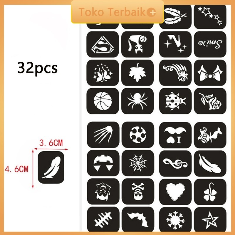 

3 2 pola cat wajah dengan cat warna untuk template lukisan cosplay Stationery Art Supplies