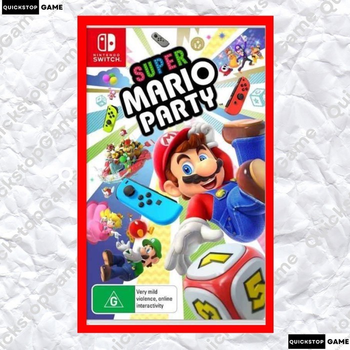 Super Mario Party Nintendo Switch Digital -SECONDARY