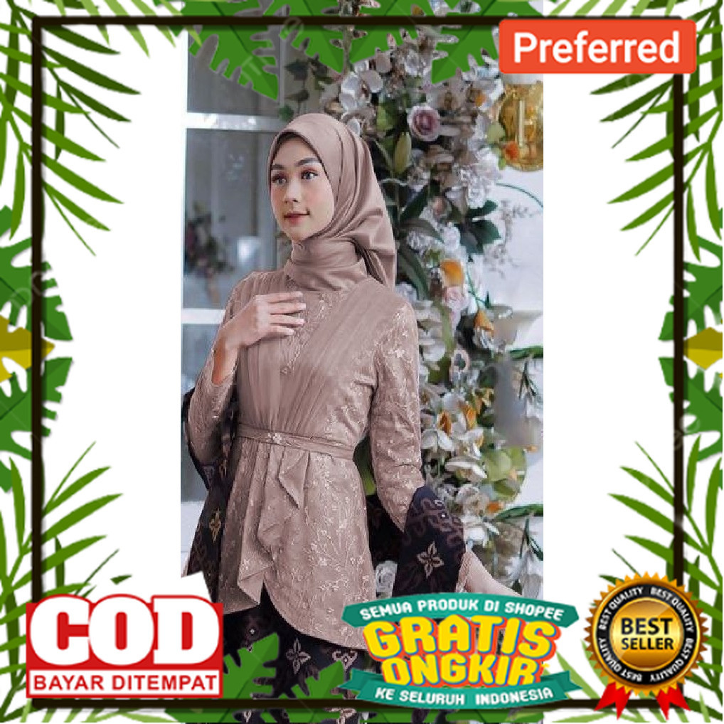 Kebaya Couple Modern Kebaya Wisuda Lamaran Baju Tunangan Batik Brukat New Terbaru Baju Couple Kondan