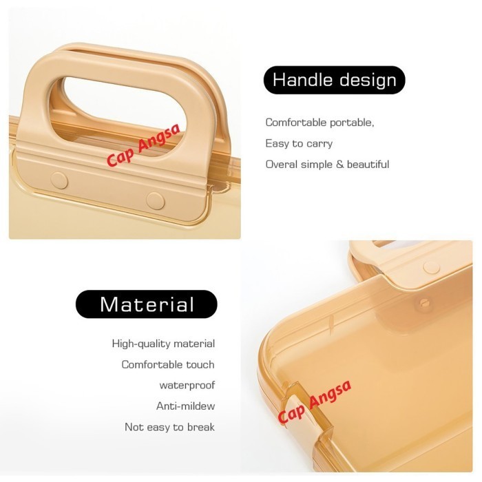

PROMO!! -MAP TRAVEL DOCUMENT FILE FOLDER ORGANIZER A4 HARDCASE ANTI DEBU BERKAS - COFFEE