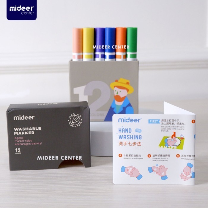 

Spidol Warna WASHABLE MARKER Import Murah Premium