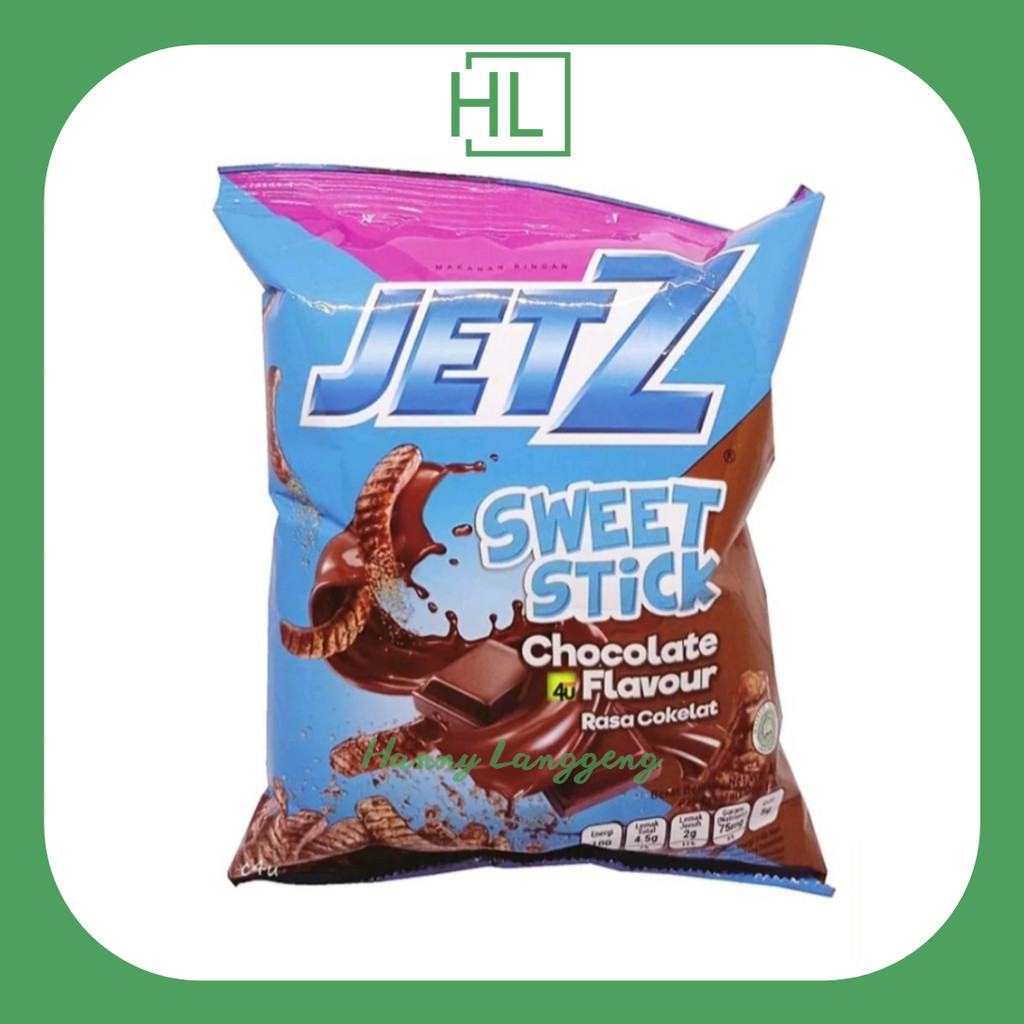 

[HL] Jetz Stick 2000 Rasa Coklat 1 Renceng Isi 10 Pcs @18gr