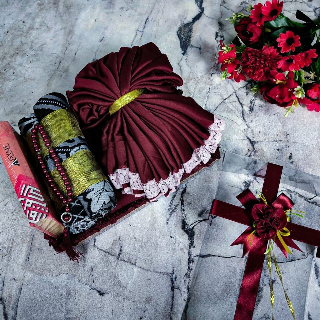 paket seserahan pernikahan/ alat sholat seserahan pernikahan/ alat sholat seserahan/ mahar seperangk