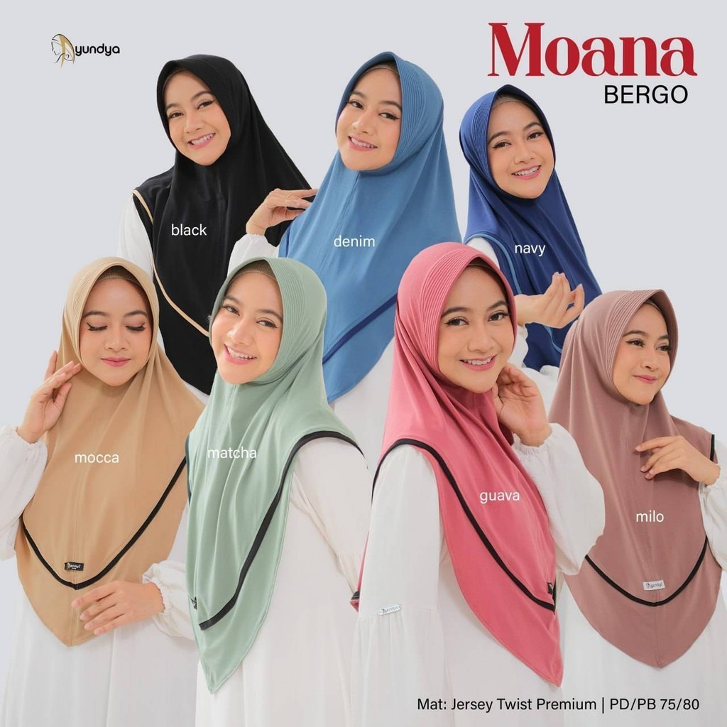Hijab Dewasa Moana Bergo Ayundya