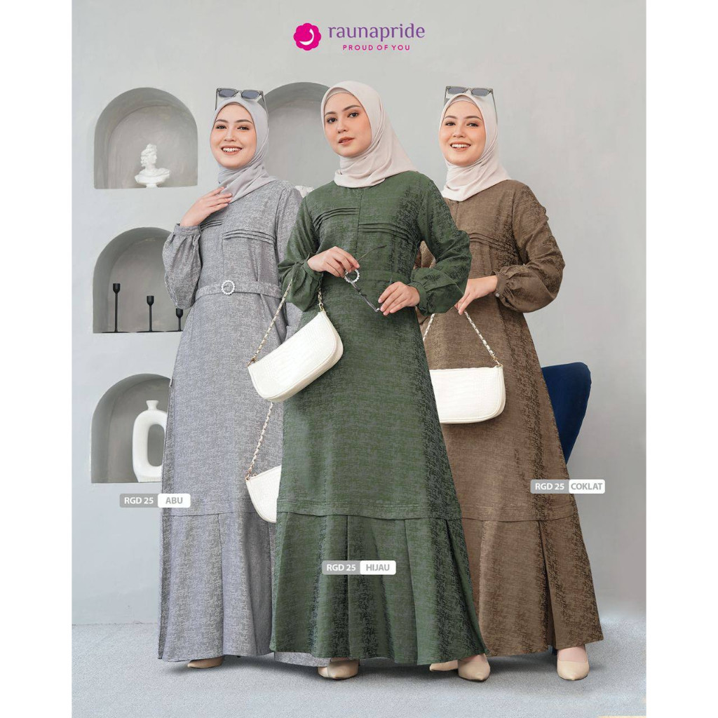Baju Rauna Gamis Dewasa - RGD 25 Gamis Terbaru 2023