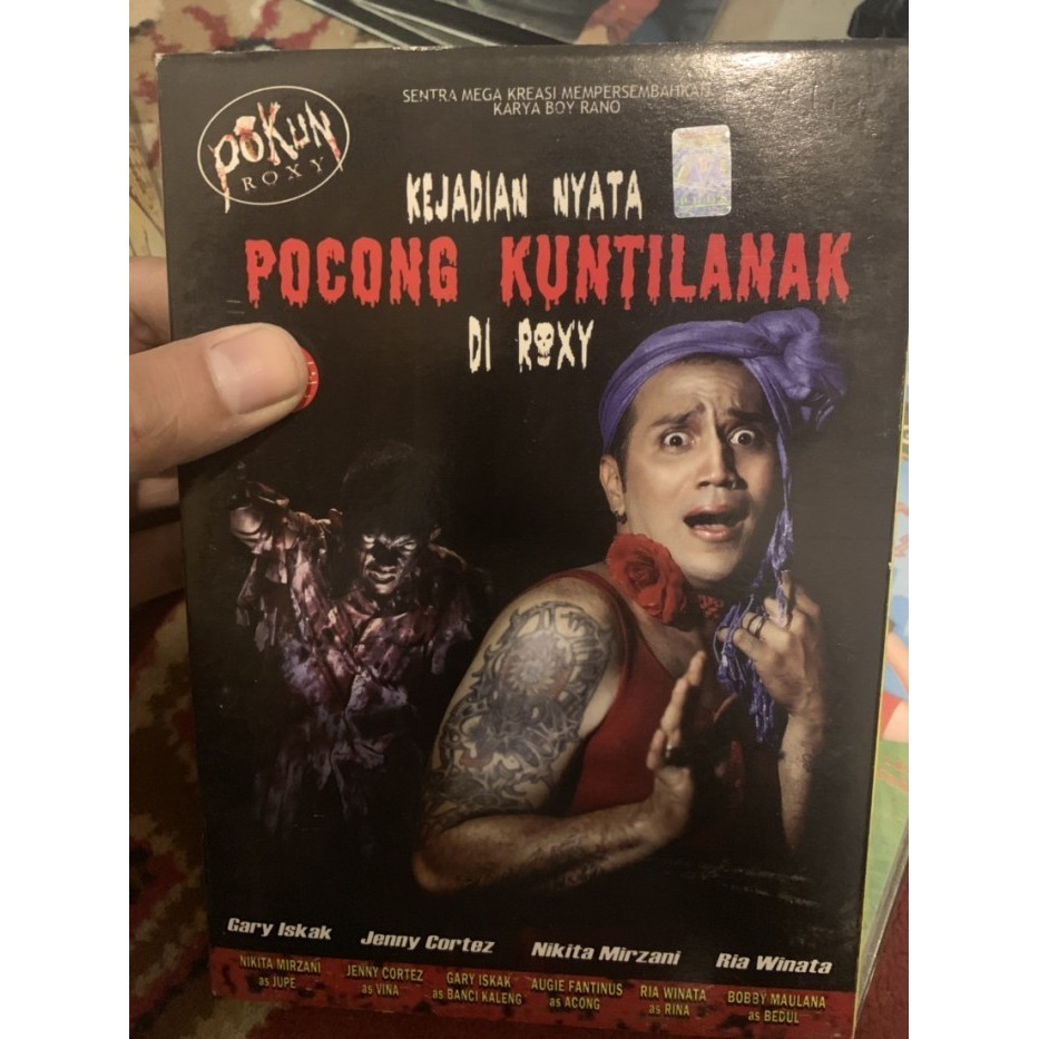 VCD FILM HORROR INDONESIA ORIGINAL KEJADIAN POCONG DI ROXY NIKITA OLGA