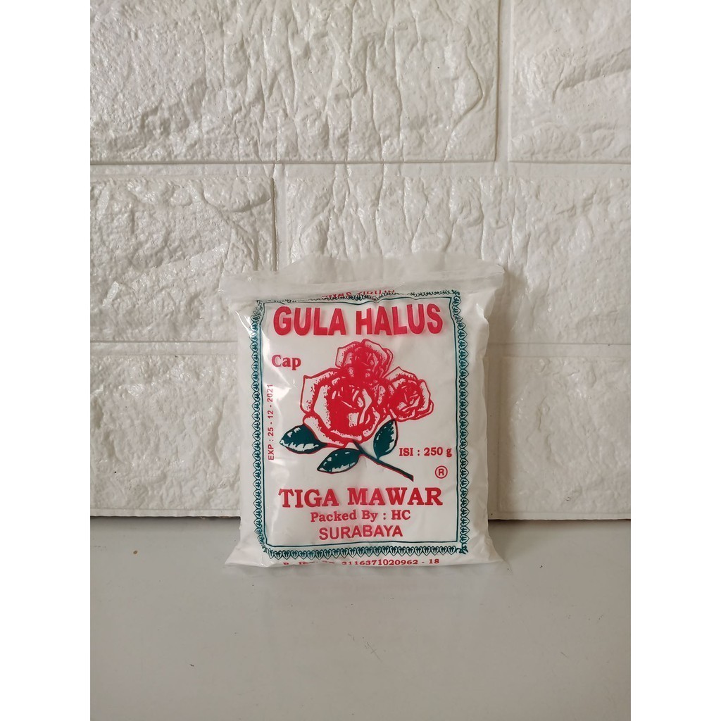 

GULA HALUS CAP MAWAR 250GR
