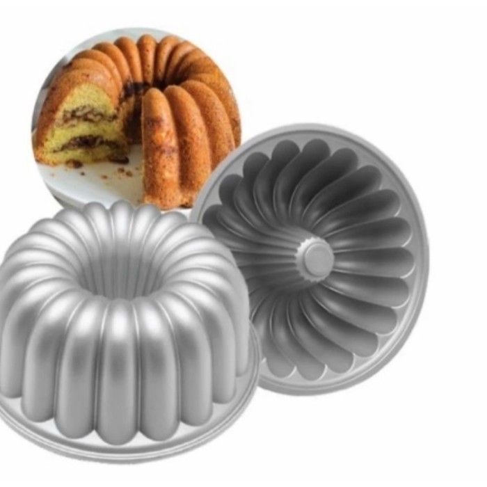 Loyang Kue bolu Classic Round bmw Alumunium Classic Pan bmw