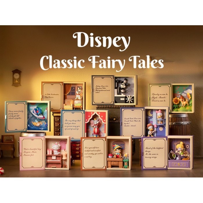 Disney Classic Fairy Tales Pop Mart Open Box Figure Sealed