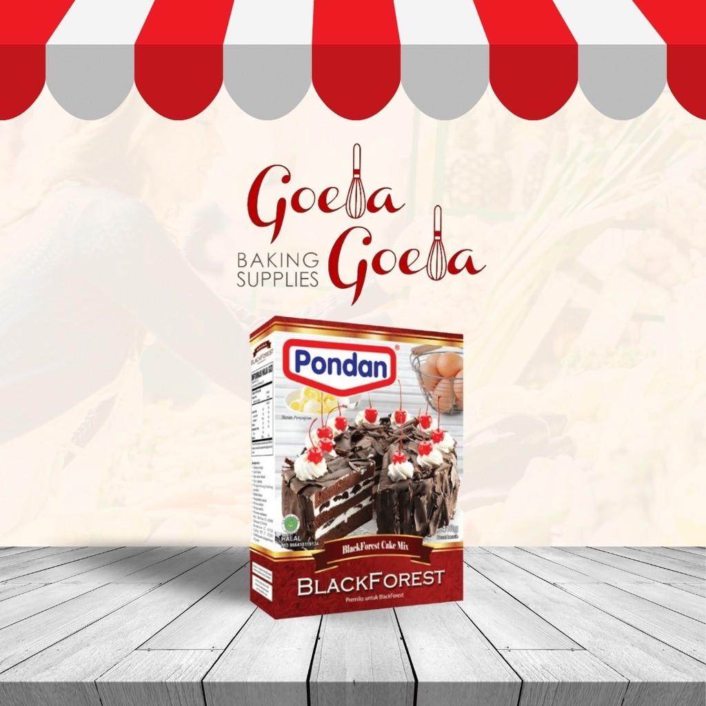 

Tepung Pondan Blackforest