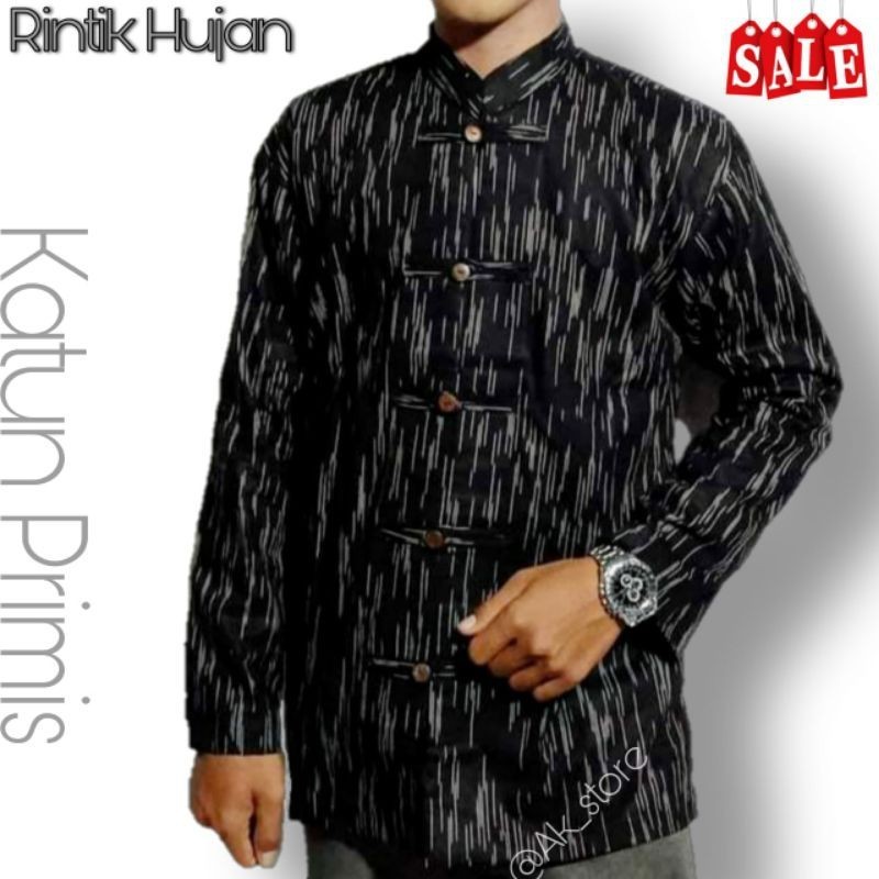 LURIK JAWA Surjan Lurik/Koko Surjan/Surjan Rintik Hujan/Katun Primis