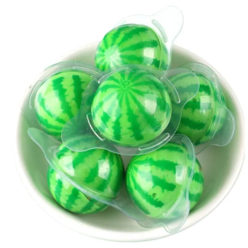 

1Pc Permen Bubble Gum Semangka / Permen Karet HALAL / Permen trolli Halal