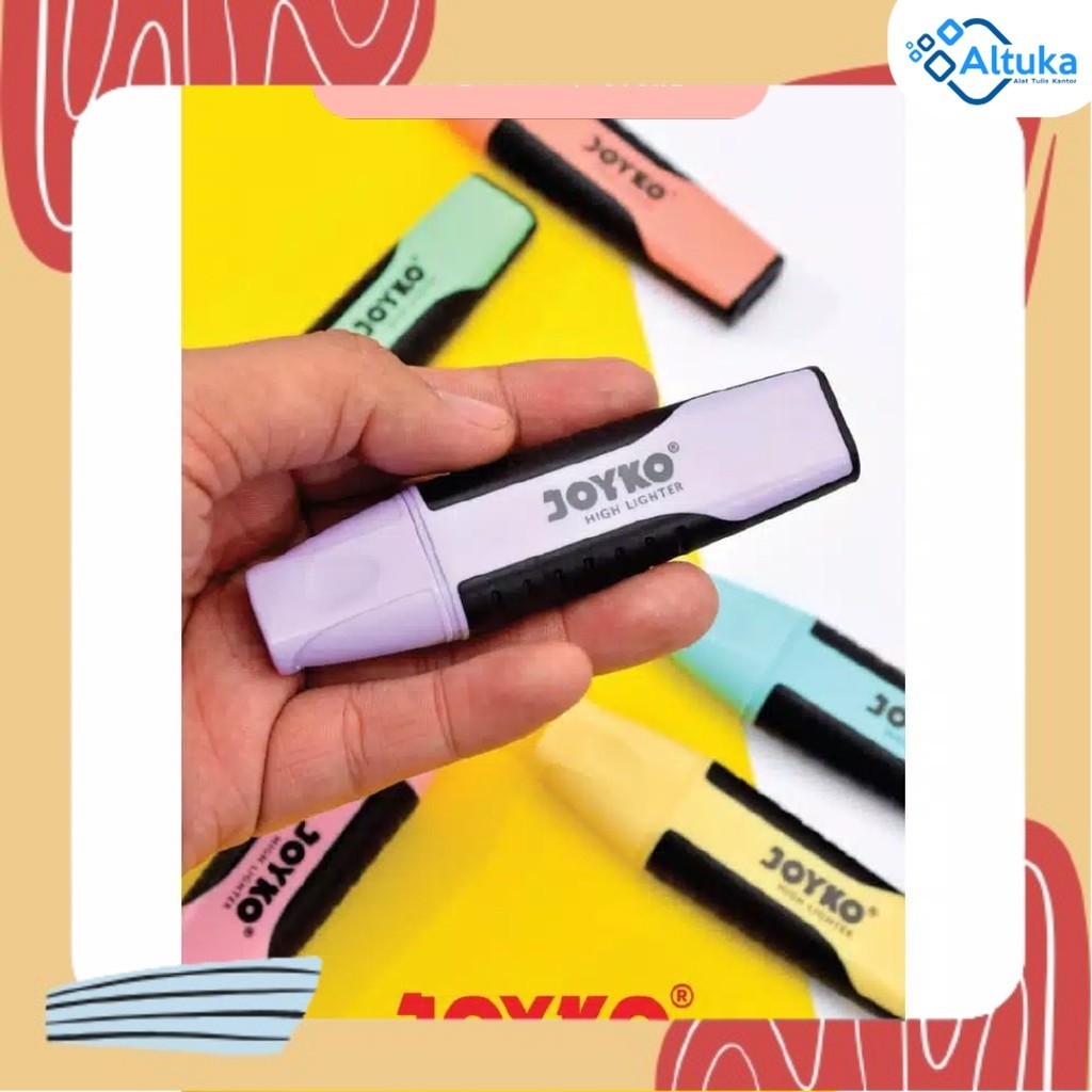 

Highlighter / Penanda Joyko Warna Pastel / Neon