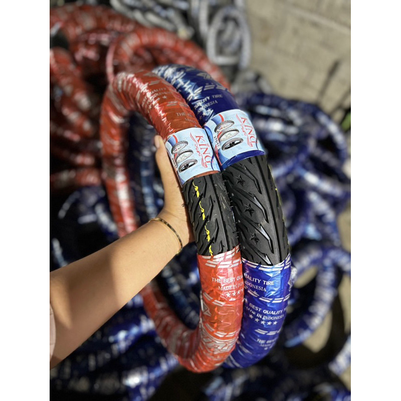 Sepasang ban motor Ring 17 depan belakang (70/90 & 80/90)