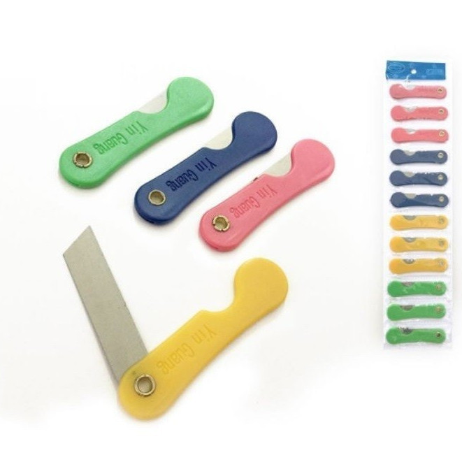 

Pisau Lipat Kecil Mini Pisau Mini Pemotong Cutter Pisau Mini (Satuan)