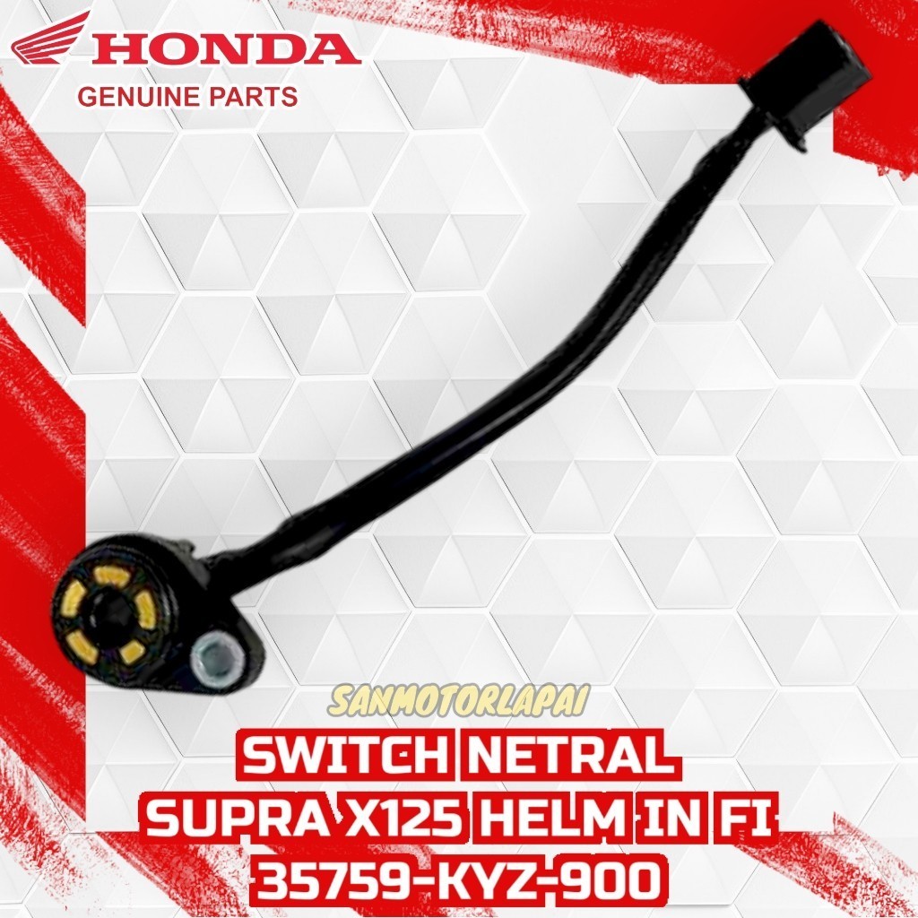 Switch Netral Supra X125 Helm In Fi 2011-2018 35759-KYZ-900 HONDA
