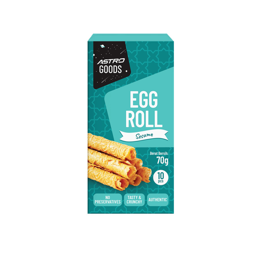 

Astro Goods - Egg Roll Sesame 70gram