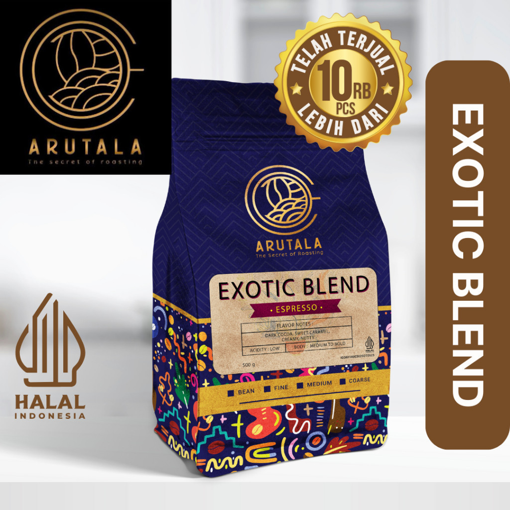 

Kopi Exotic Blend Espresso 500 Gram -CB 2