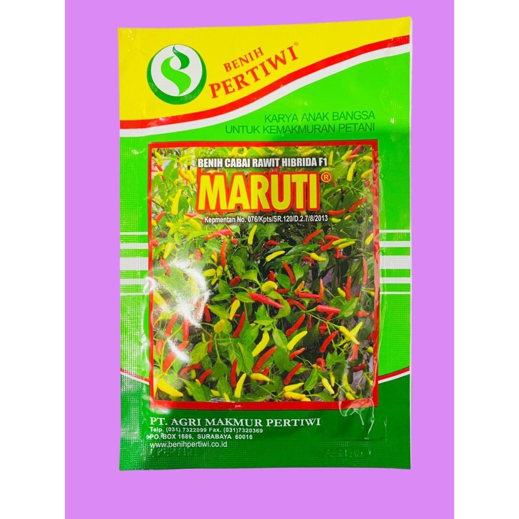 Benih Cabai Cabe Rawit MARUTI Pertiwi isi 10 gr