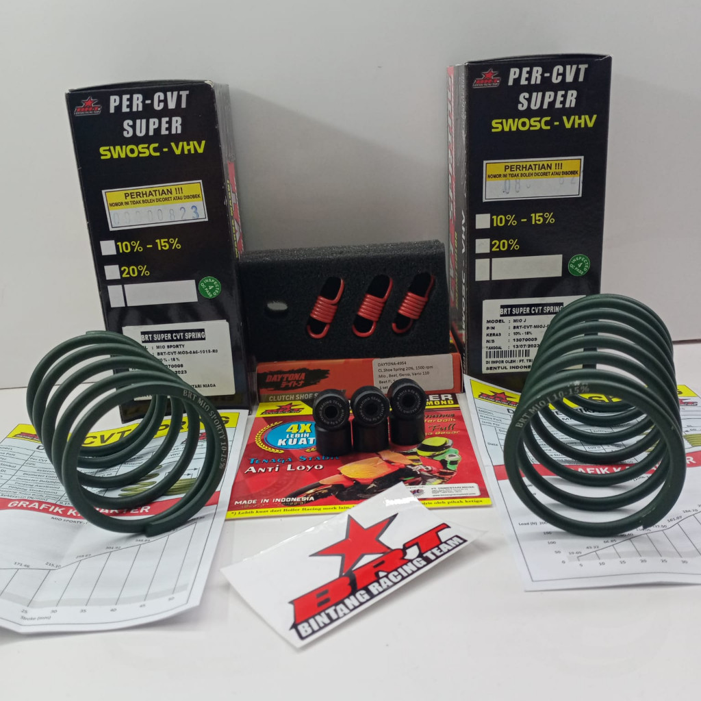 PAKET CVT RINGAN MIO SPORTY MIO J MIO SOUL FINO X RIDE/UPGRADE CVT MIO KARBU MIO J PAKET CVT MIO GT 