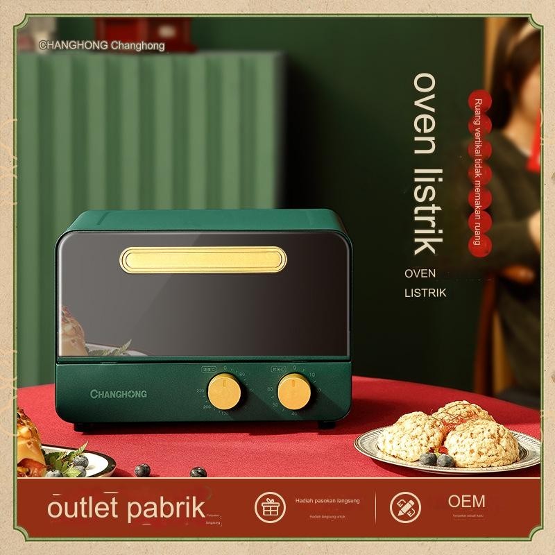 Oven listrik murah/ Oven Listrik Multifungsi 12L, Oven Listrik Mini, Oven Multifungsi Lapis Ganda, C