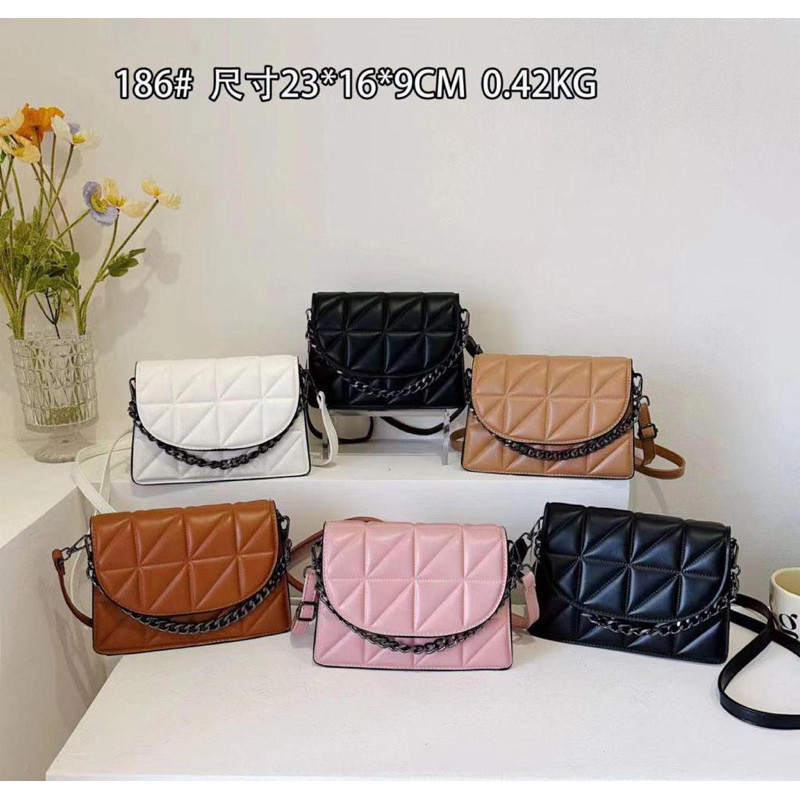 [GC] Tas Selempang Kulit Wanita Tas HP Bahu Cewek Mini Slingbag SOFIA 186