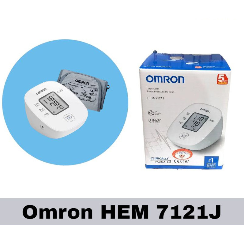 Tensimeter Digital Omron HEM 7121J / Blood Presure Monitor Omron 7121J