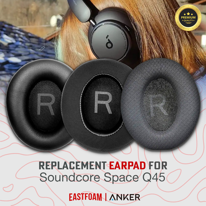 Earpad Earcup Cushion Anker Soundcore Space Q45 Q 45 Pad Bantalan Busa
