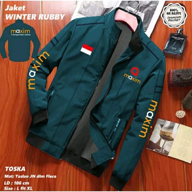 JAKET WINTER RUBBY MAXIM / JAKET RUBBY MAXIM / JAKET MAXIM RIDE / JAKET MAXIM DRIVER / JAKET DRIVERR