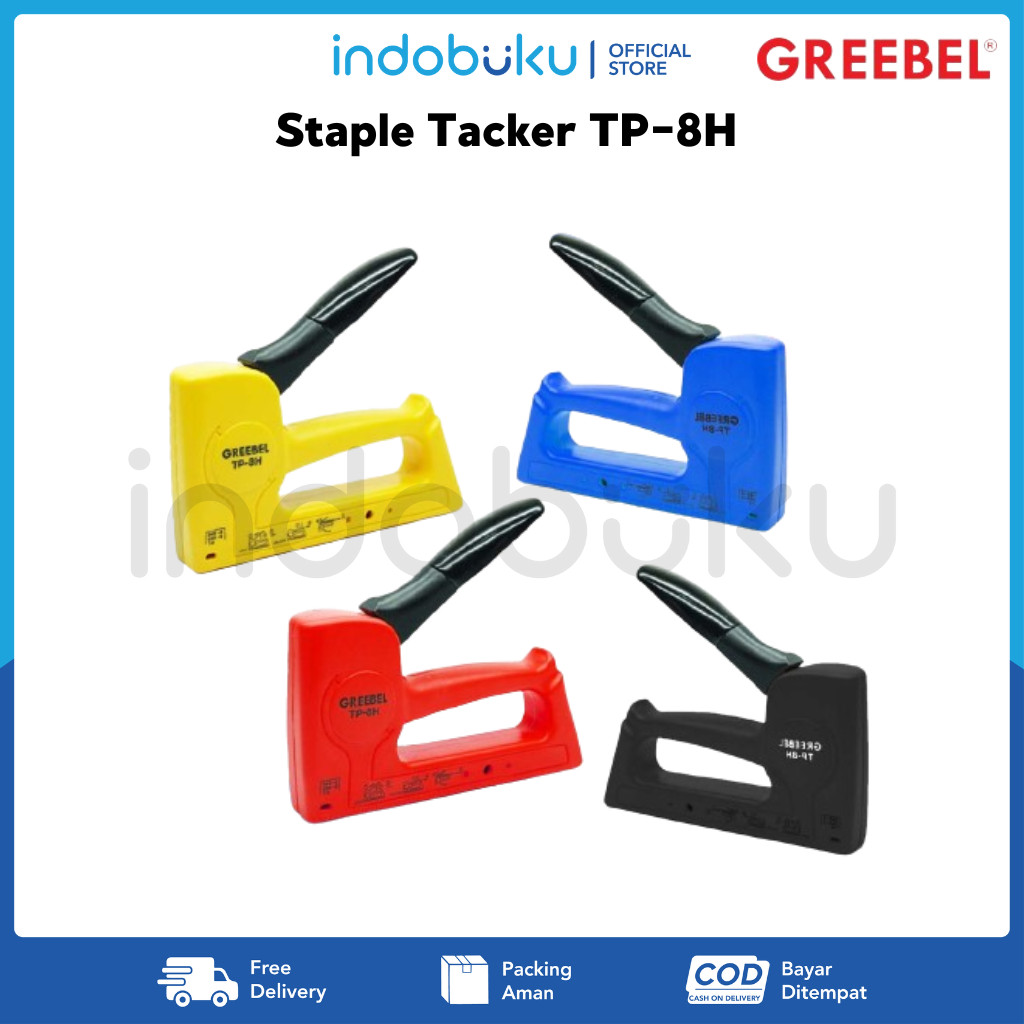 

Staple Tacker Greebel TP-8H / Stapler Tembak Hekter, Necis jok, Sofa Greebel TP-8H
