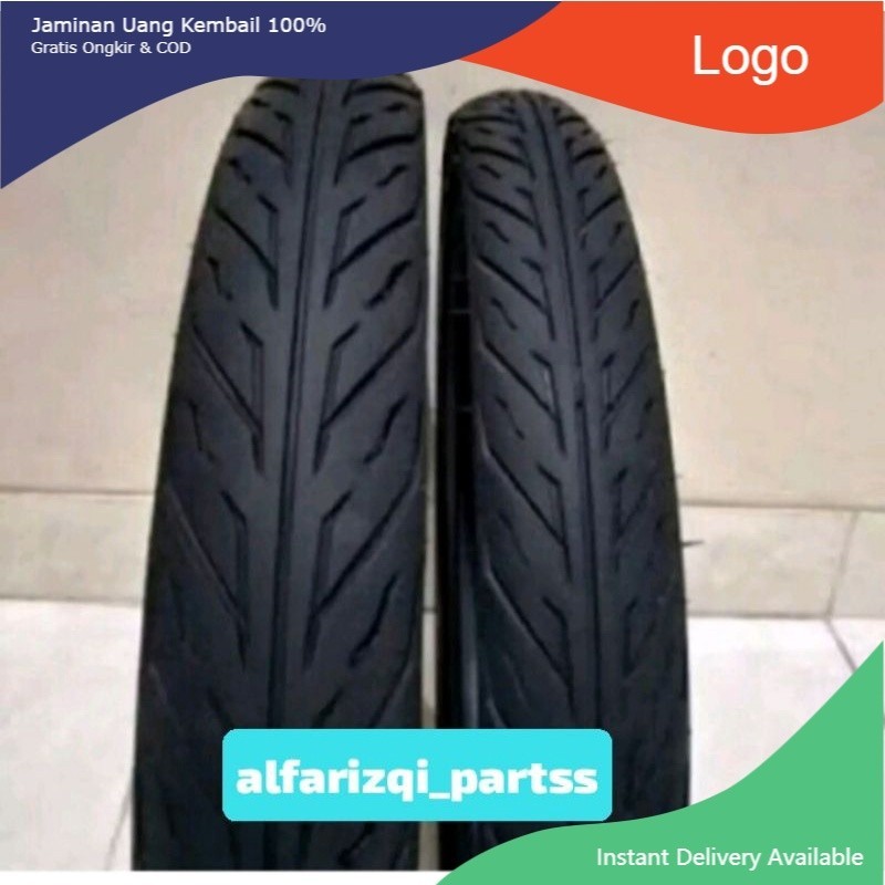 sepasang ban kecil variasi ukuran 60/90 70/90 ring 14