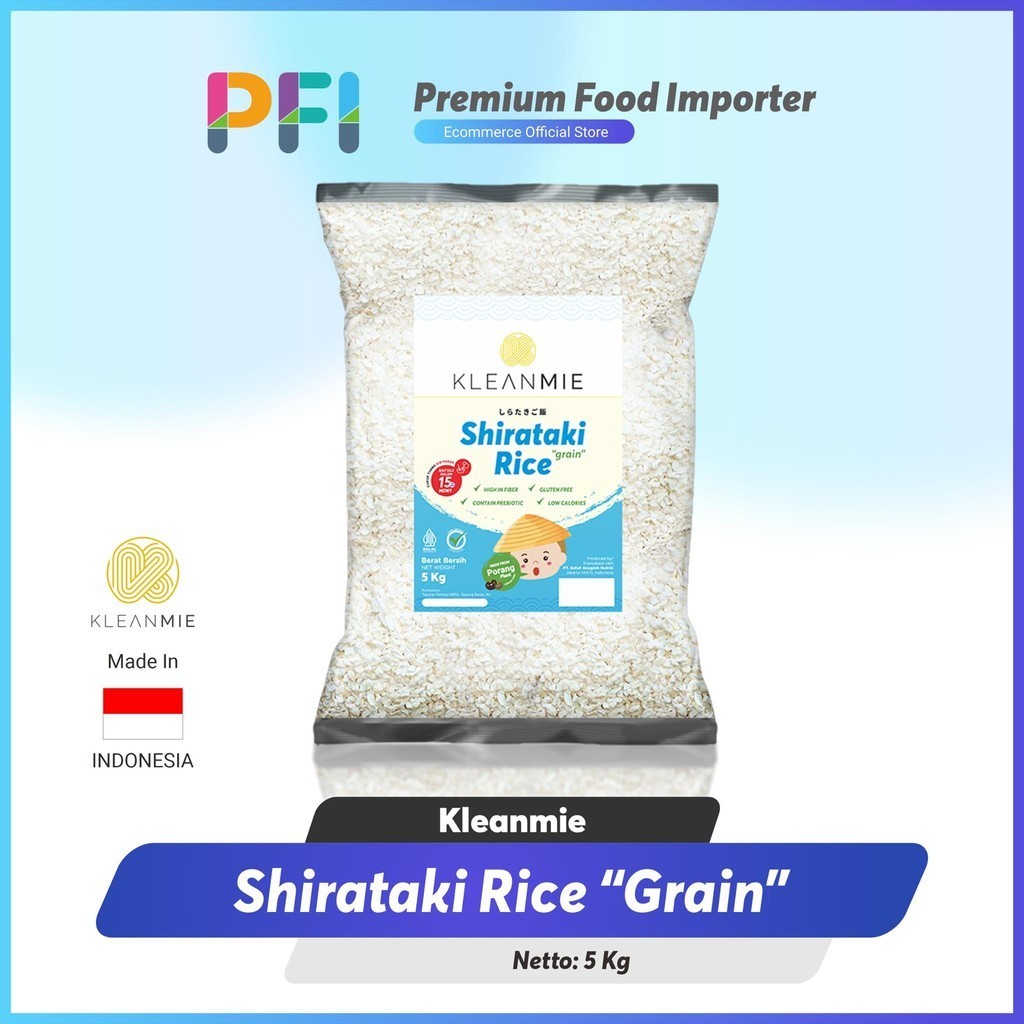 

Kleanmie Shirataki Rice 5kg
