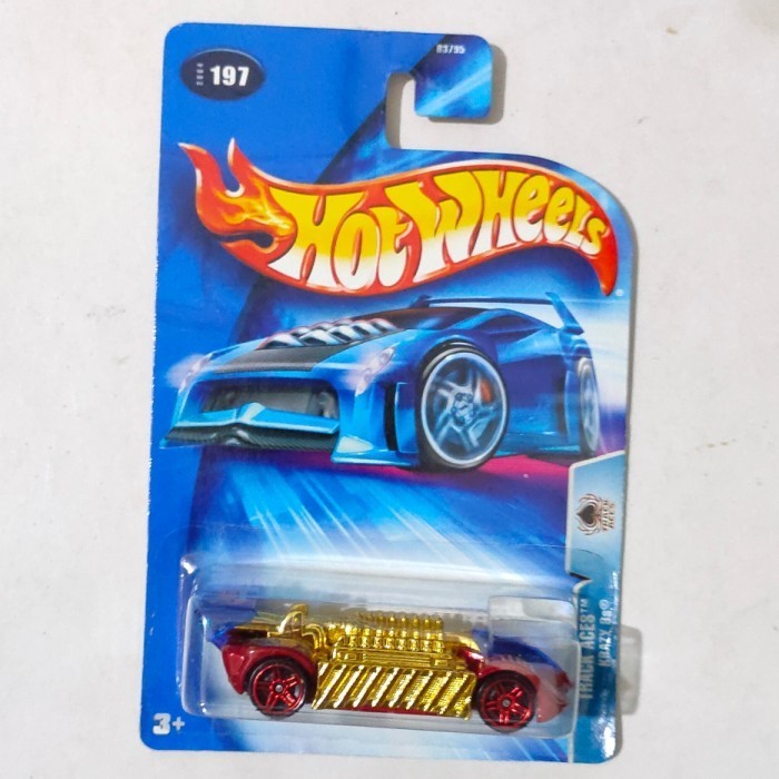 HW Hot Wheels Krazy 8s merah emas 2004 Track Aces -DD24