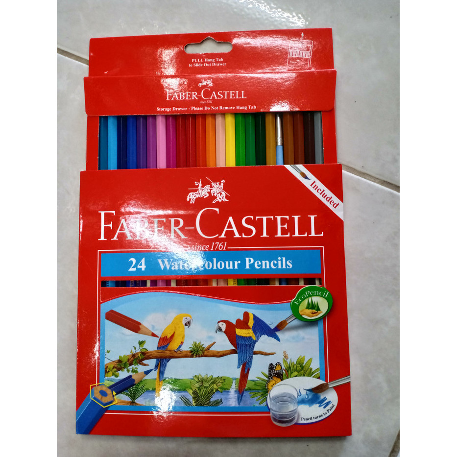 

Pensil Warna Faber-Castell 24 Watercolour Pencils 114464