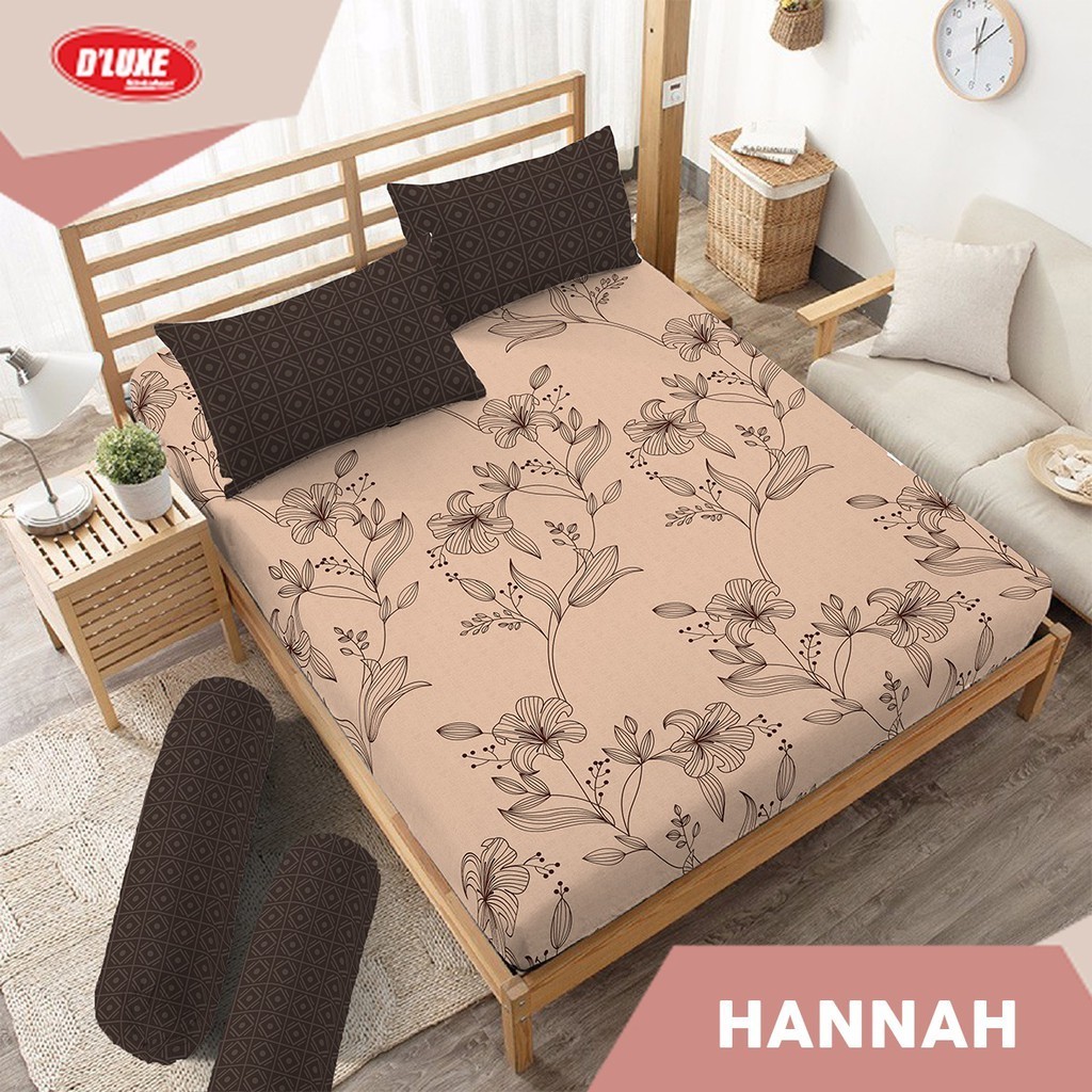 Sprei Deluxe Kintakun Hannah T.30 / Sprei Kintakun 200x200 / Sprei Murah