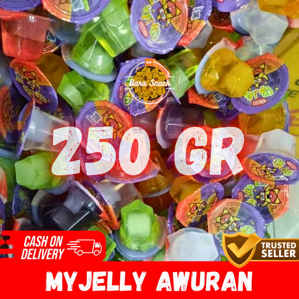 

[ 250gr ] My Jelly Wong Coco Awuran Aneka Rasa Premium / Camilan Snack Kiloan Murah