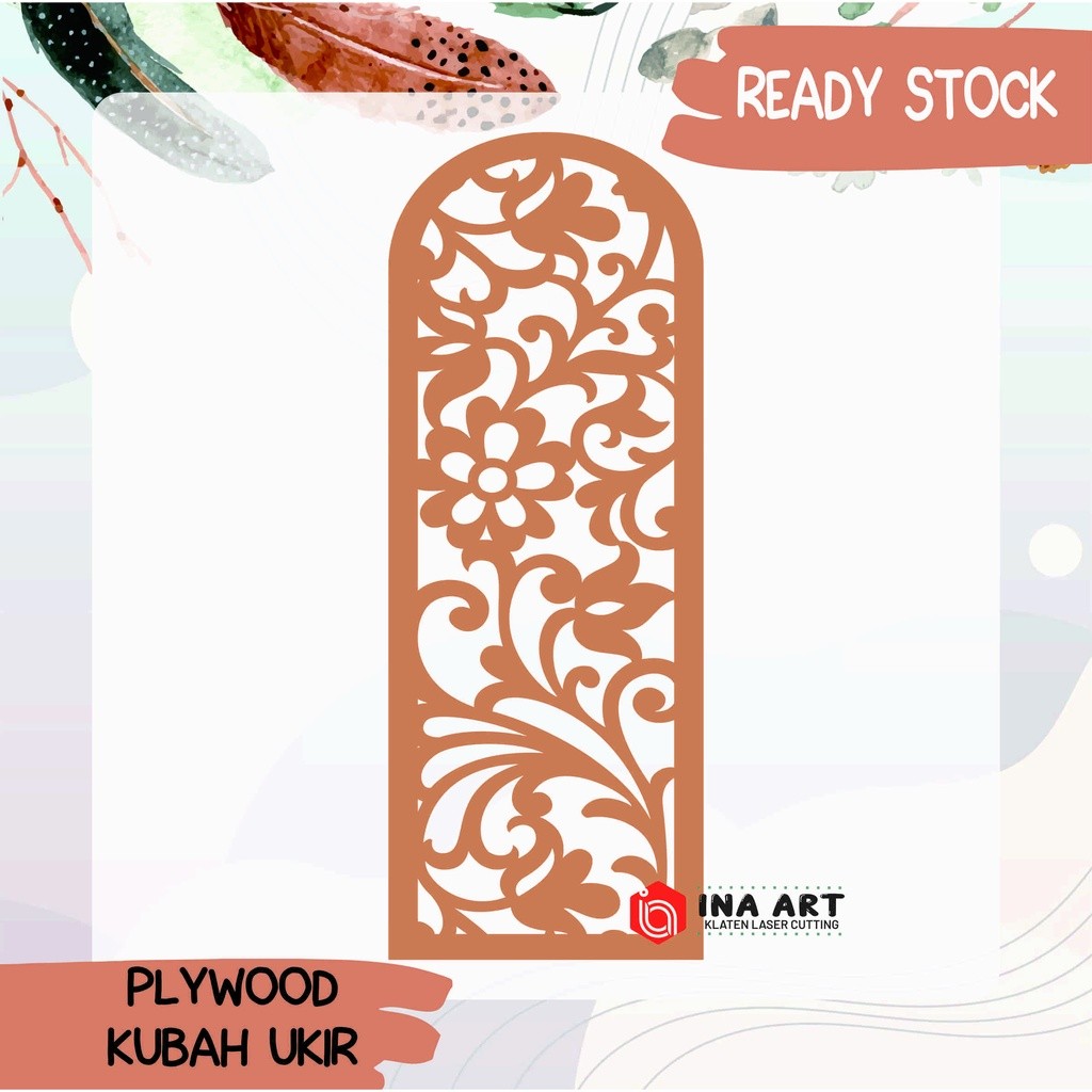 KUBAH UKIR Dekorasi  Isian Mahar Plywood