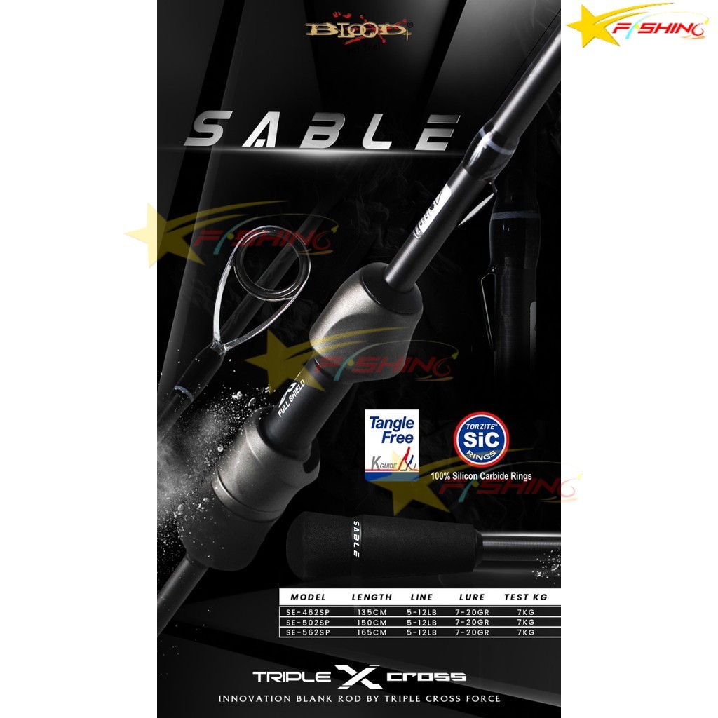SS- BLOOD-X Joran Pancing Blood-X Sable 135150165 Carbon Mancing Galatama Kolam Packing Pipa PVC
