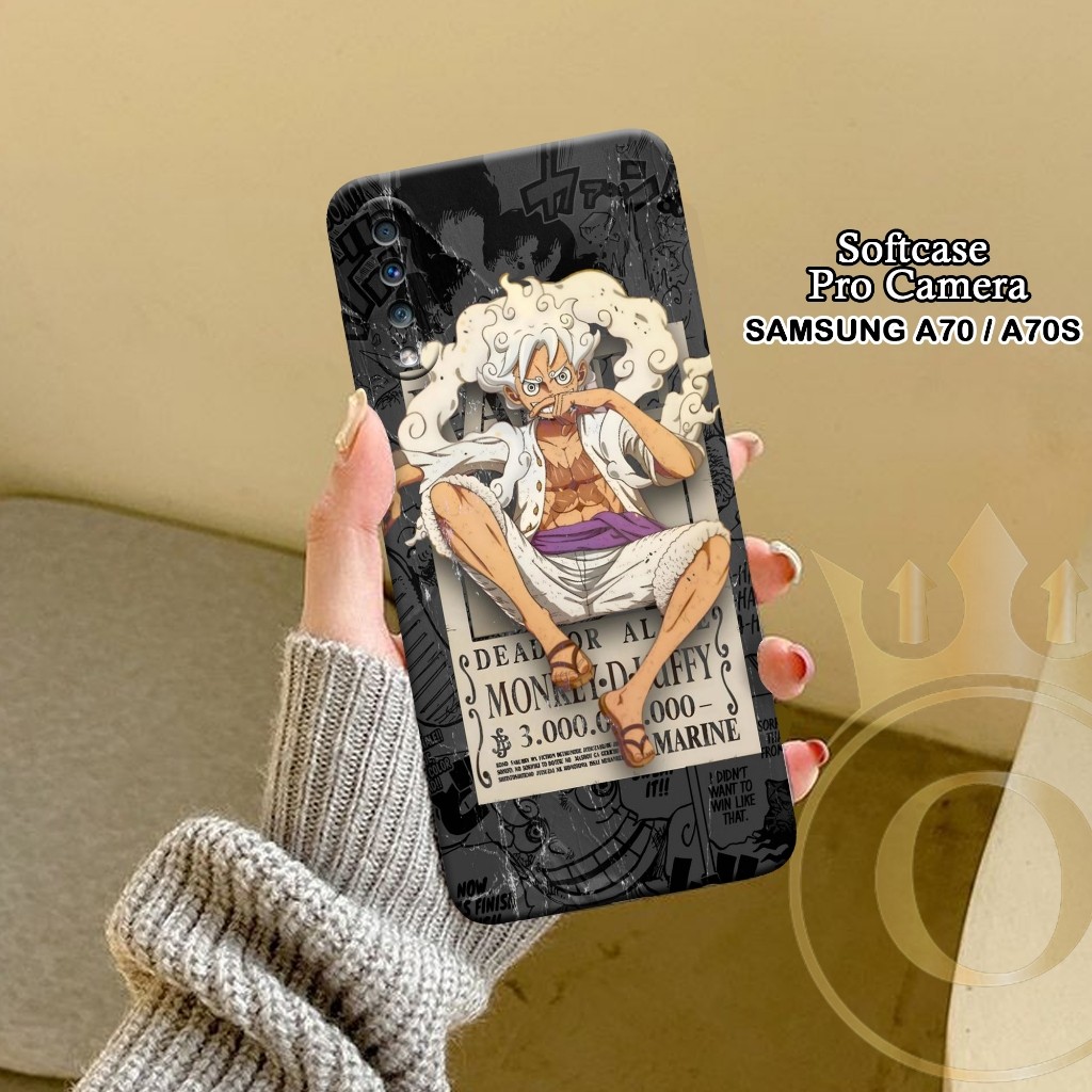 Softcase Samsung Galaxy A70/A70s - ORORA - Casing Samsung A70/A70s - Motif case Anime - Samsung - So