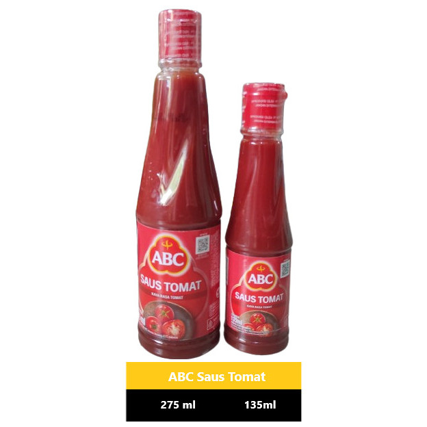 

ABC Saus Tomat PET 135ml / 275ml