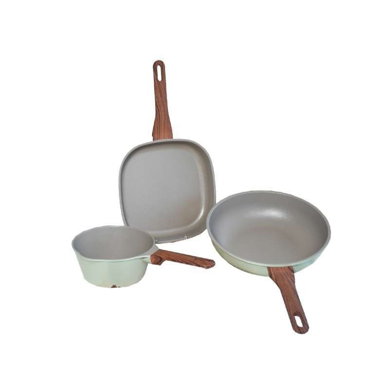 Neochef Forest Sage Green Panci Set Hijau