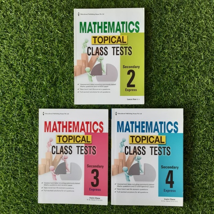 

Secondary Express Mathematics Topical Class Tests Series - Secondary 2