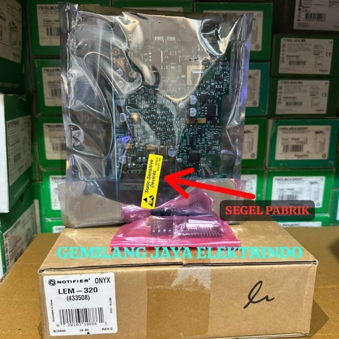 NOTIFIER LEM-320 LOOP EXPANDER MODULE NOTIFIER LEM 320 ORIGINAL ASLI