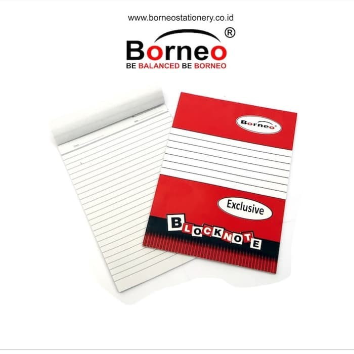 

BLOCK NOTE BORNEO A5/PCS