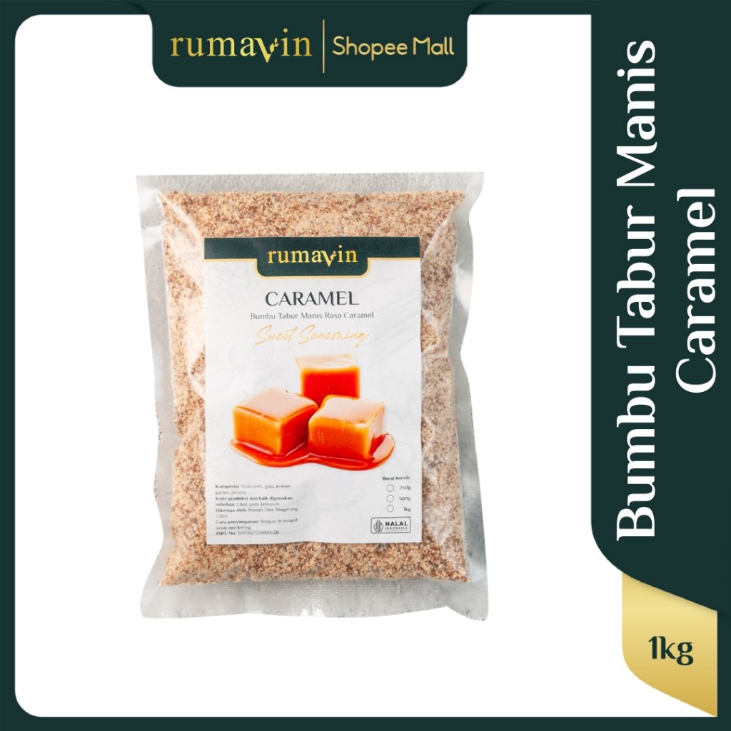 

Rumavin - Premium Bumbu Tabur Caramel / Karamel