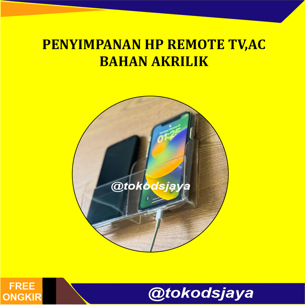 

TOKO DS JAYA STORAGE SMARTPHONE AKRILIK AESTHETIC PENYIMPANAN HANDPHONE REMOT TV AC ACRYLIC